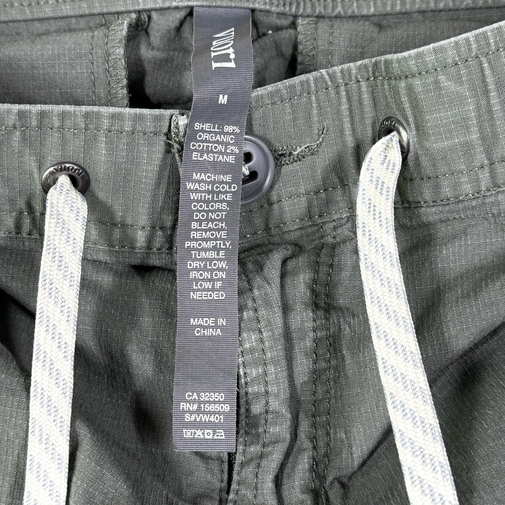 Vuori Ripstop Pants Womens Medium Drawstring Cargo Dura Terra Stretch Hiking - Picture 12 of 14